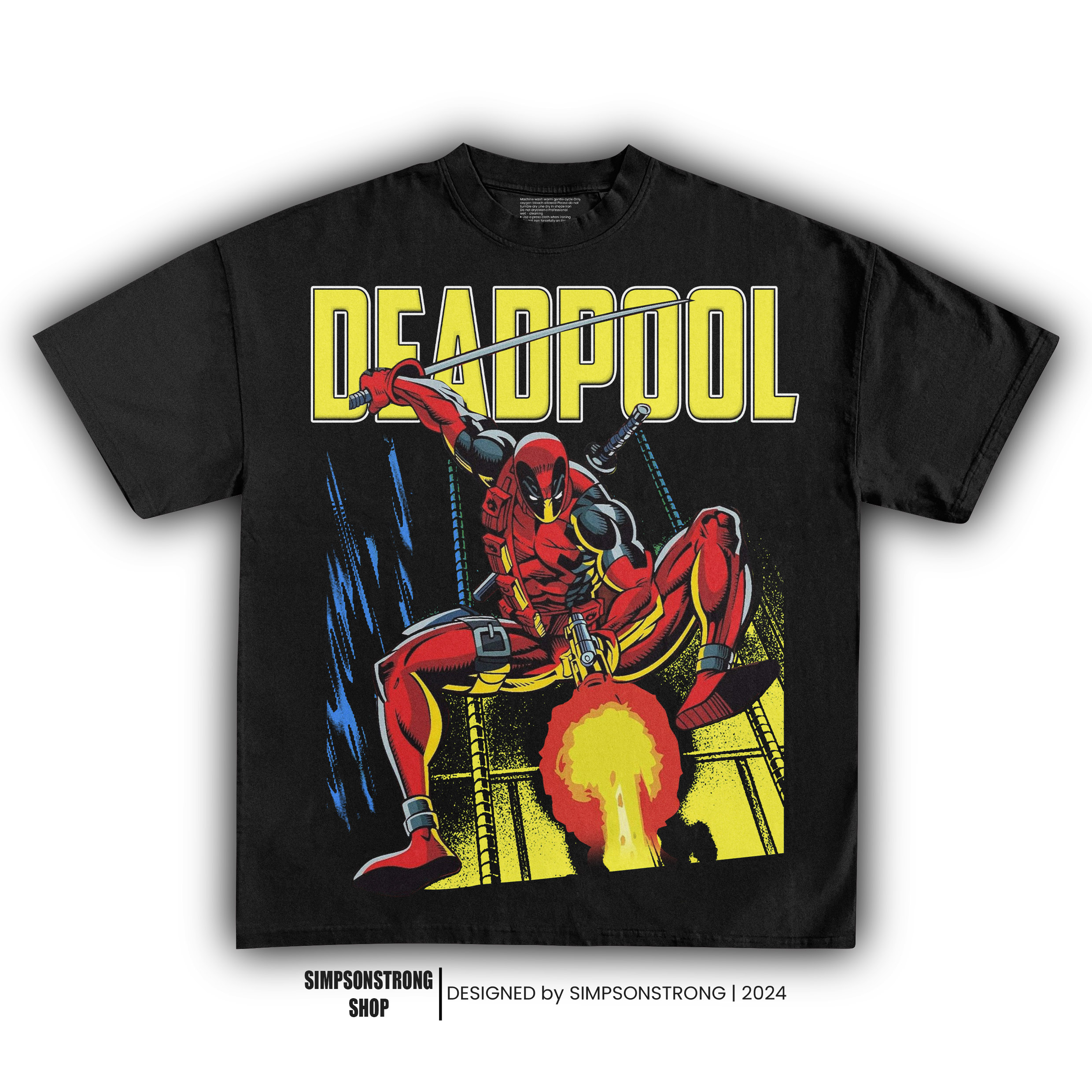 DEADPOOL ATTACK MODE TEE