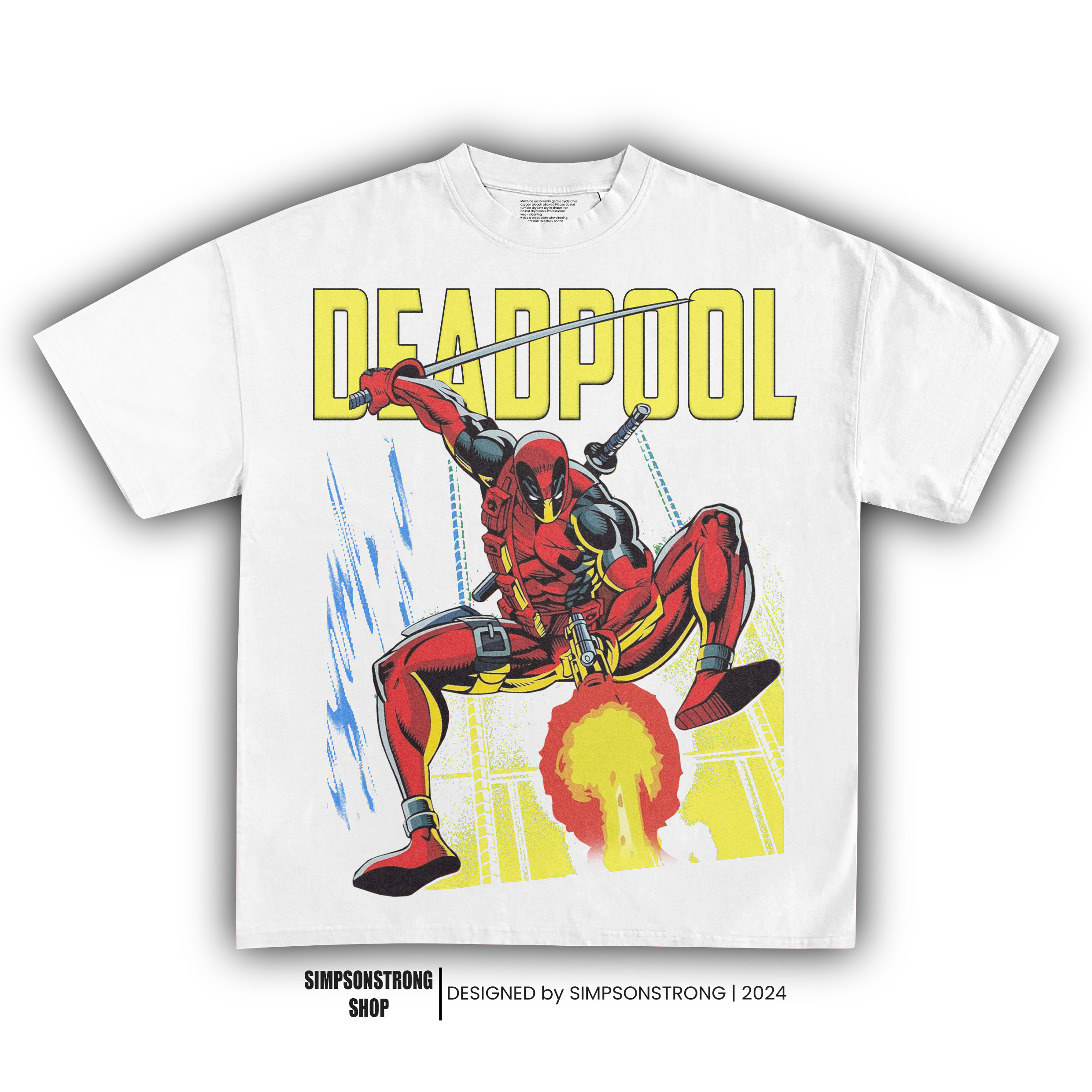 DEADPOOL ATTACK MODE TEE1