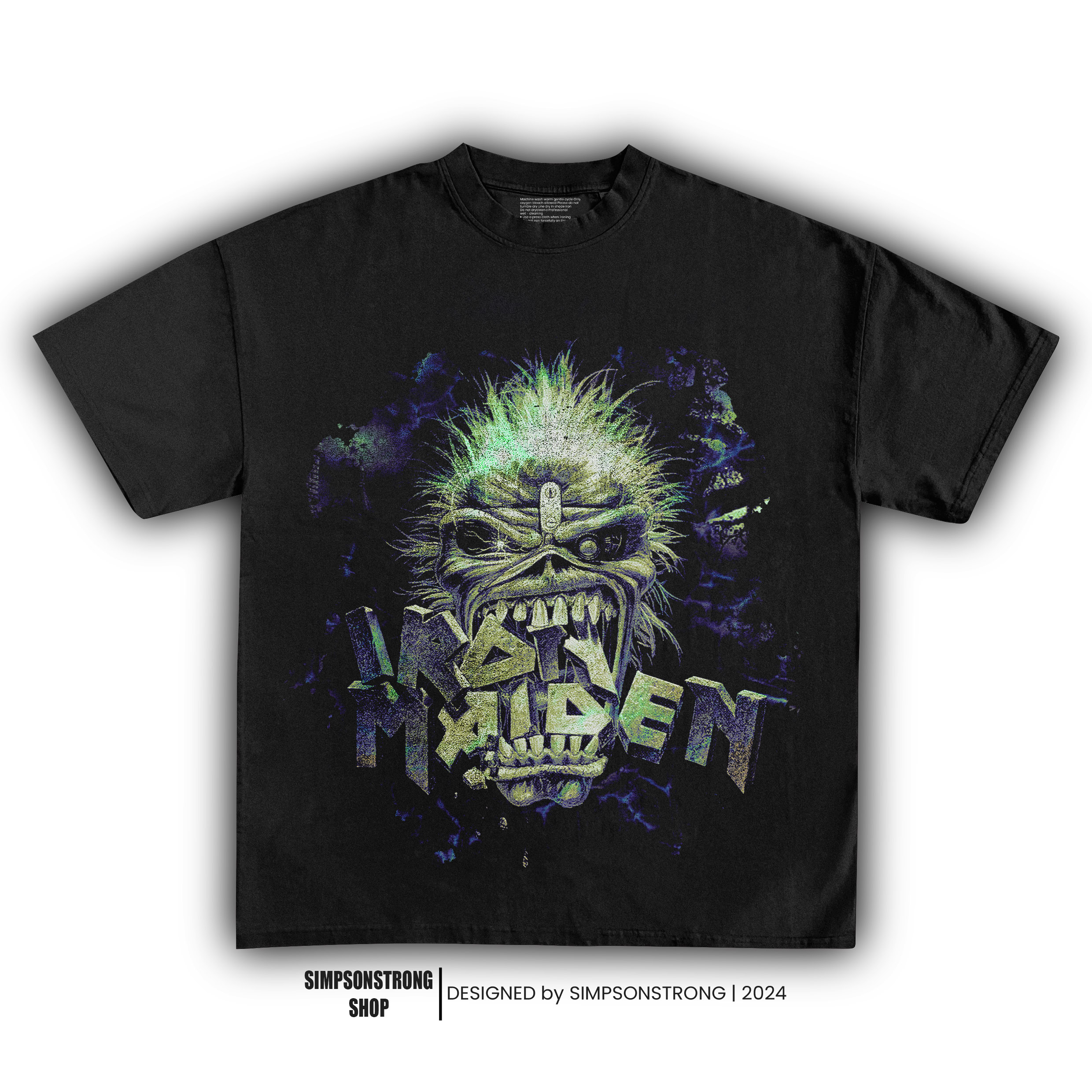 IRON MAIDEN VINTAGE TEE1