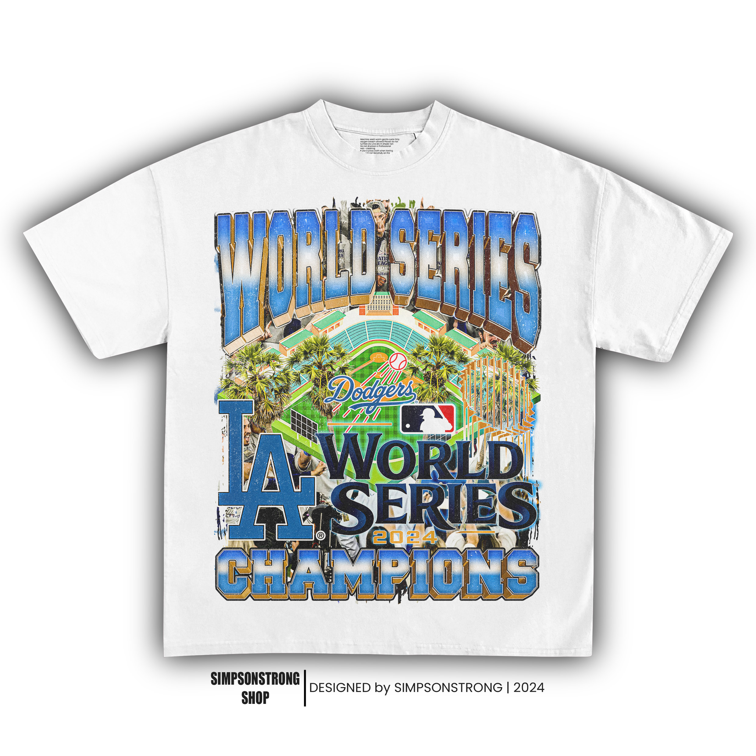 LA WORLD SERIES CHAMPIONS TEE