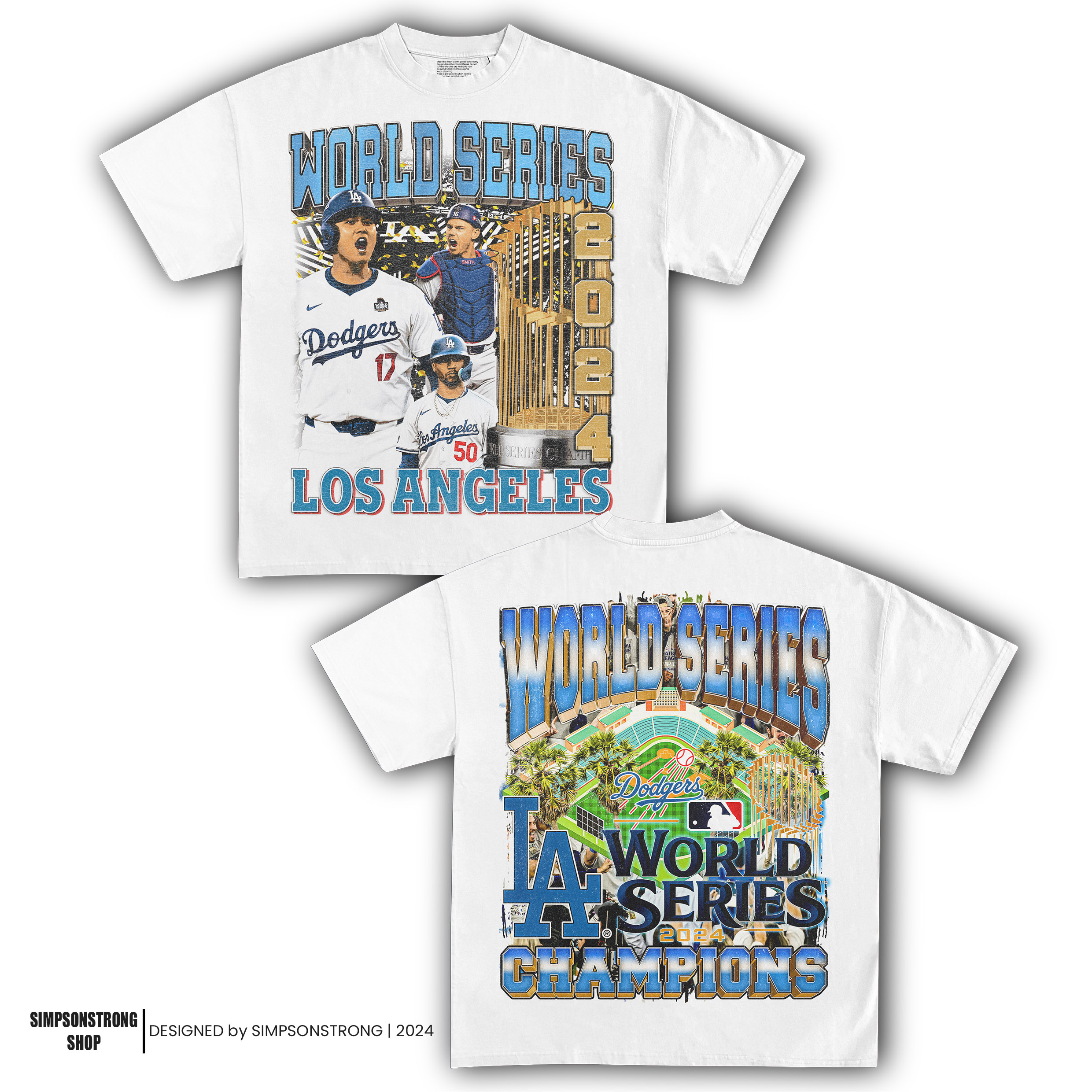 LOS ANGELES WORLD SERIES 2024 TEE (Double Sided)