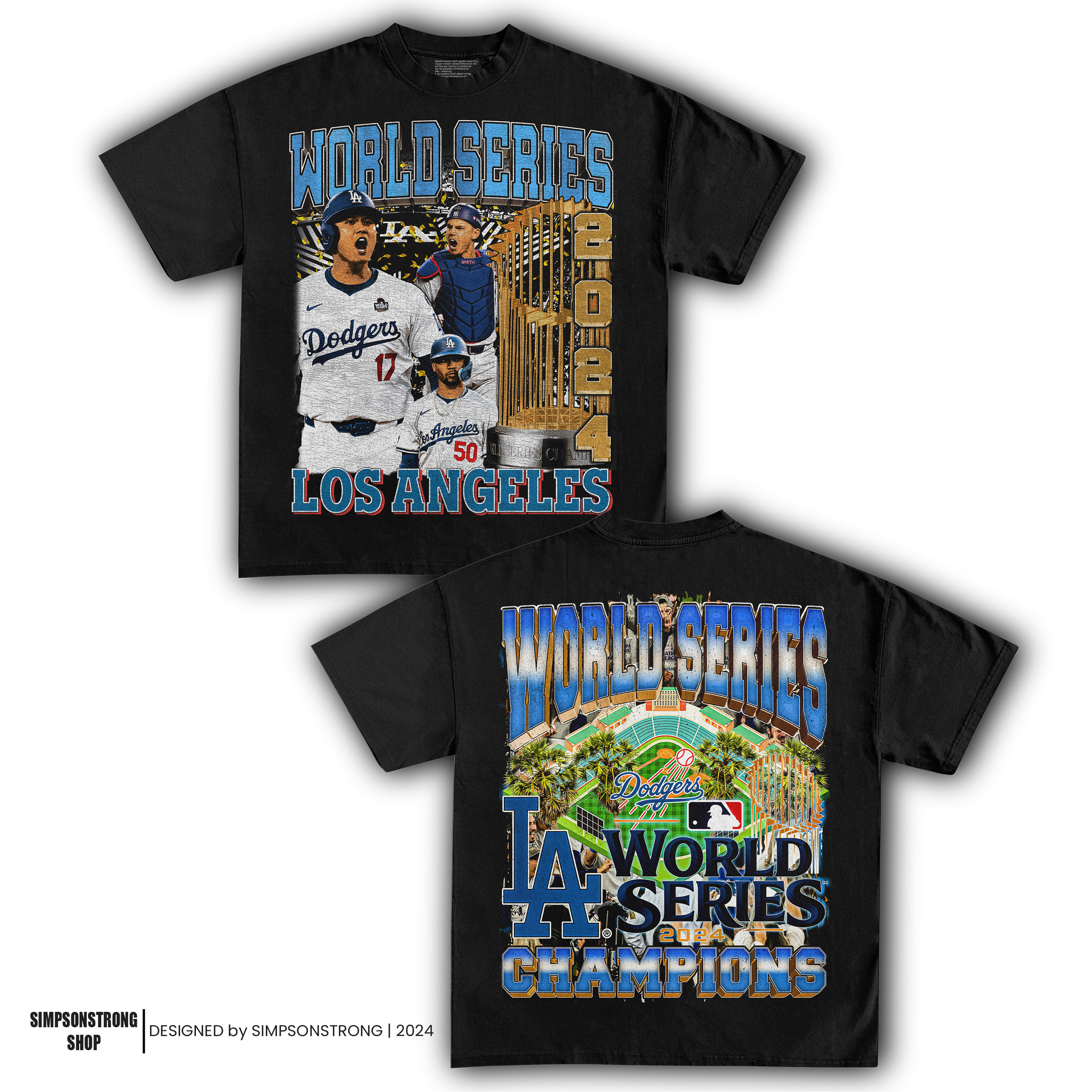 LOS ANGELES WORLD SERIES 2024 TEE (Double Sided)1