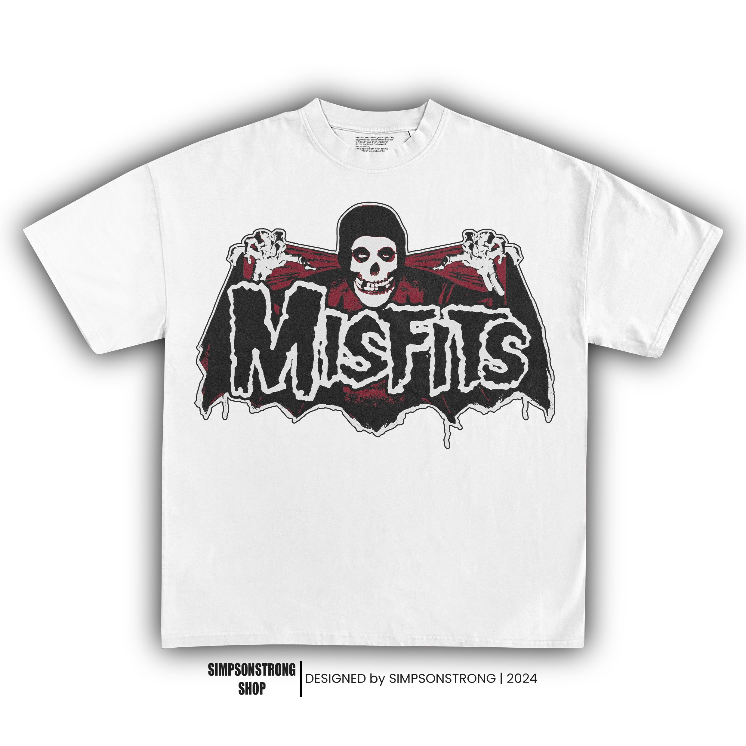 MISFITS CRIMSON GHOST VINTAGE TEE