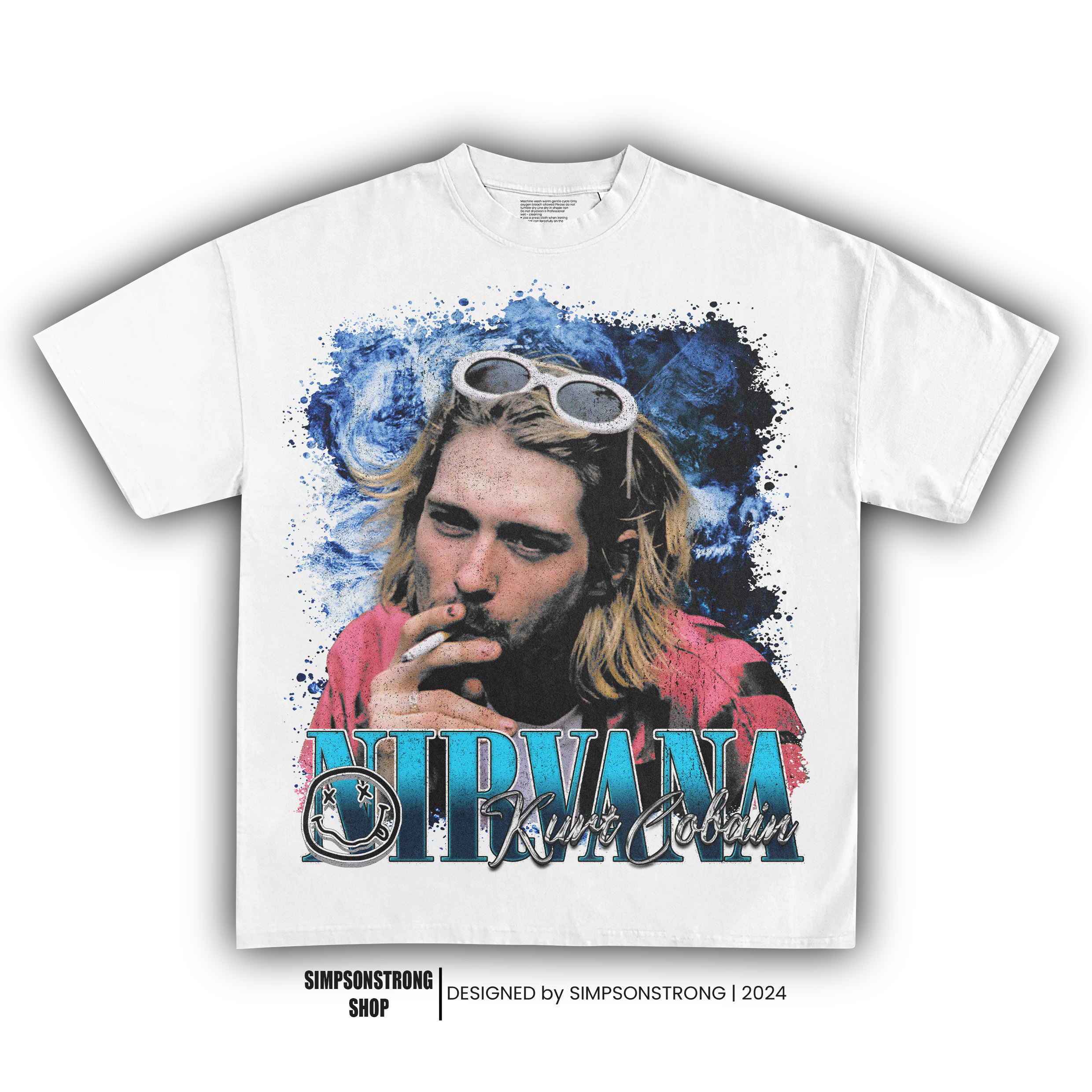NIRVANA KURT COBAIN TEE1