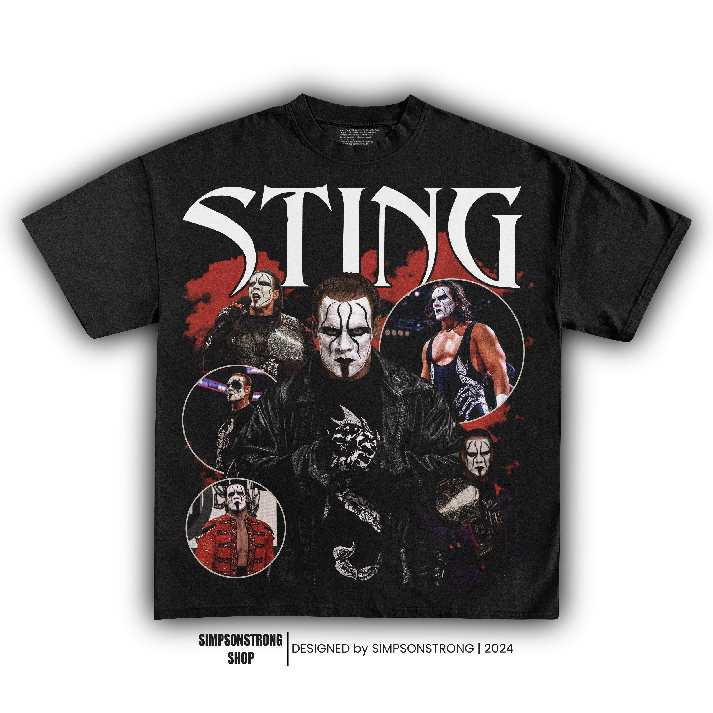 STING WRESTLING TEE