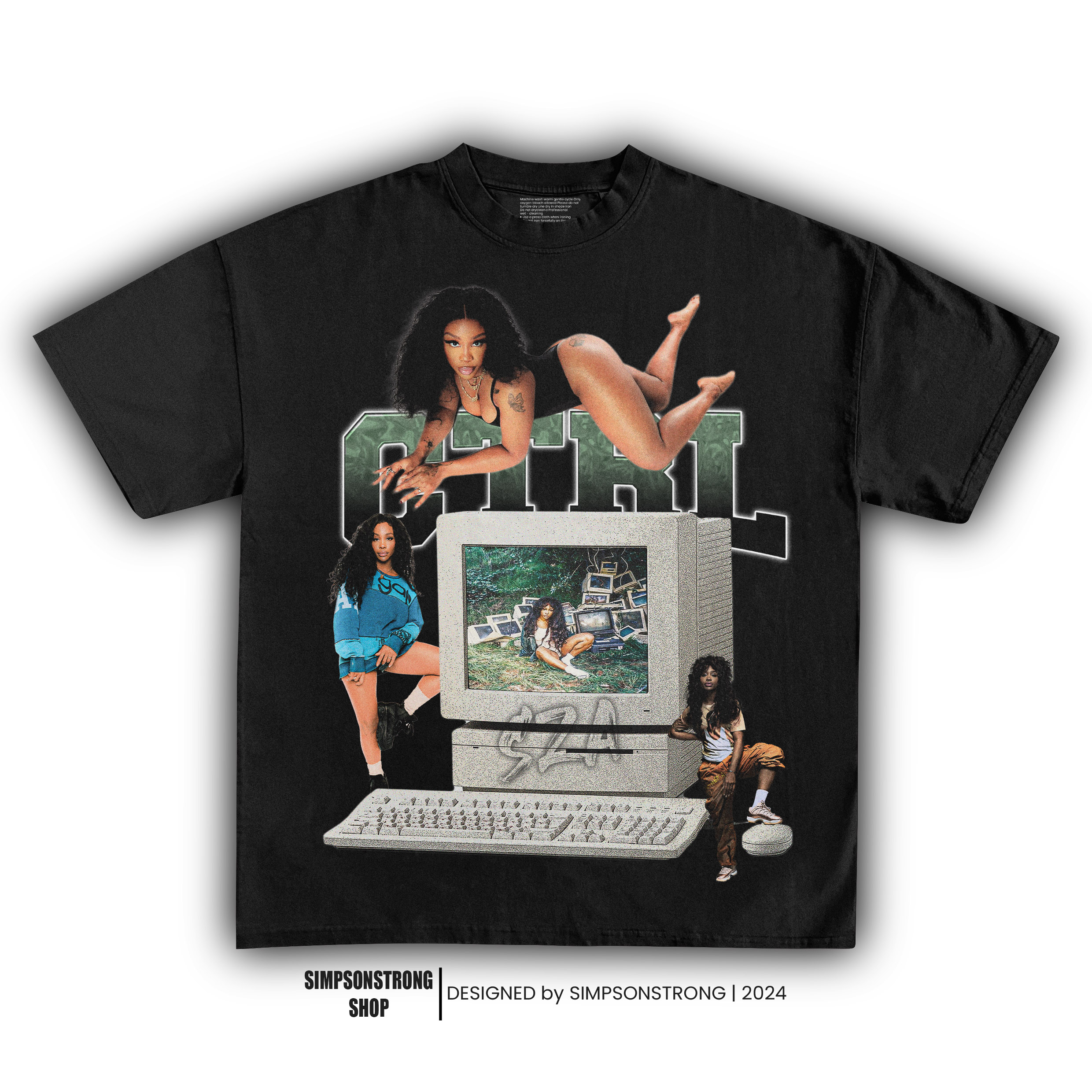 SZA CTRL VINTAGE TEE1