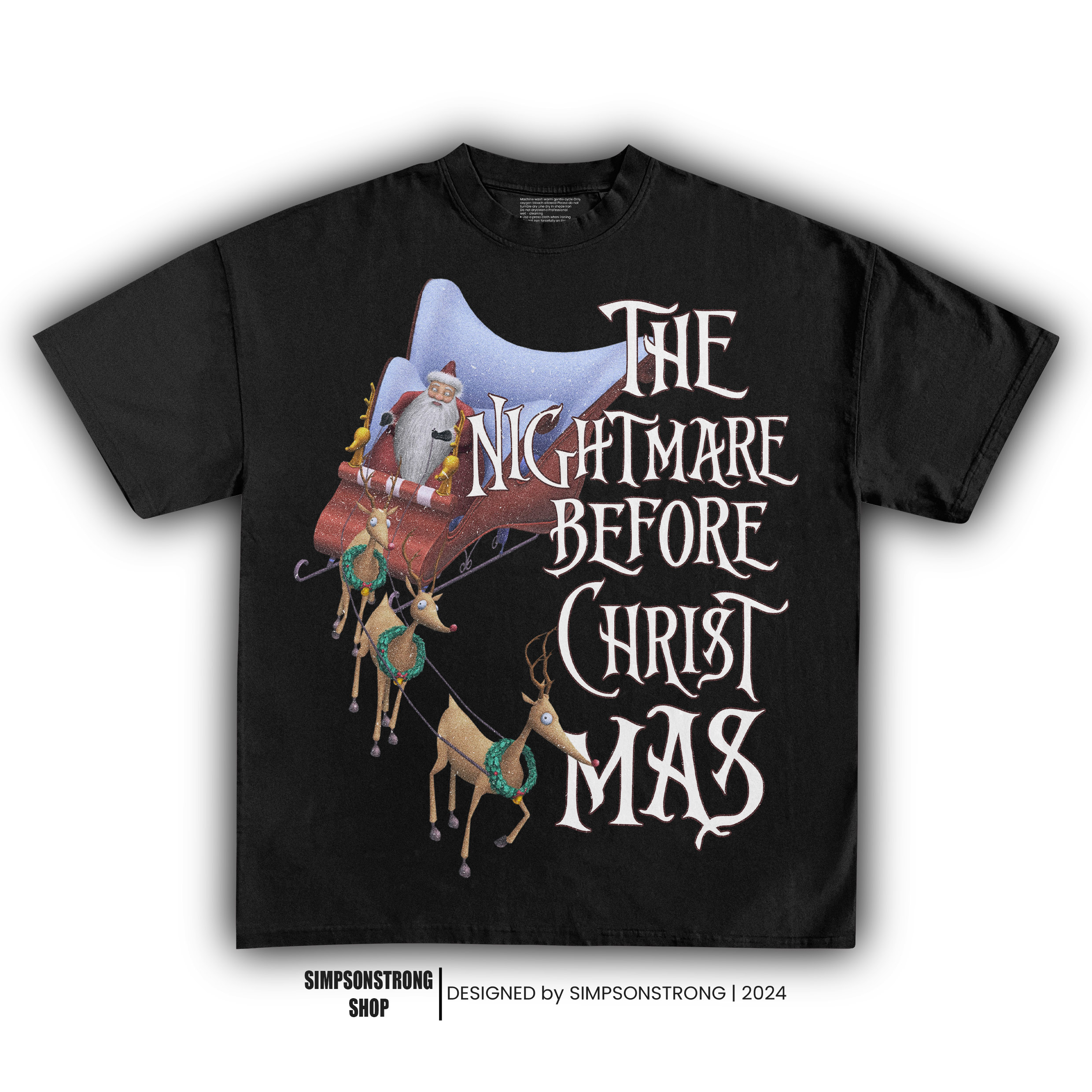 THE NIGHTMARE BEFORE CHRISTMAS VINTAGE TEE1