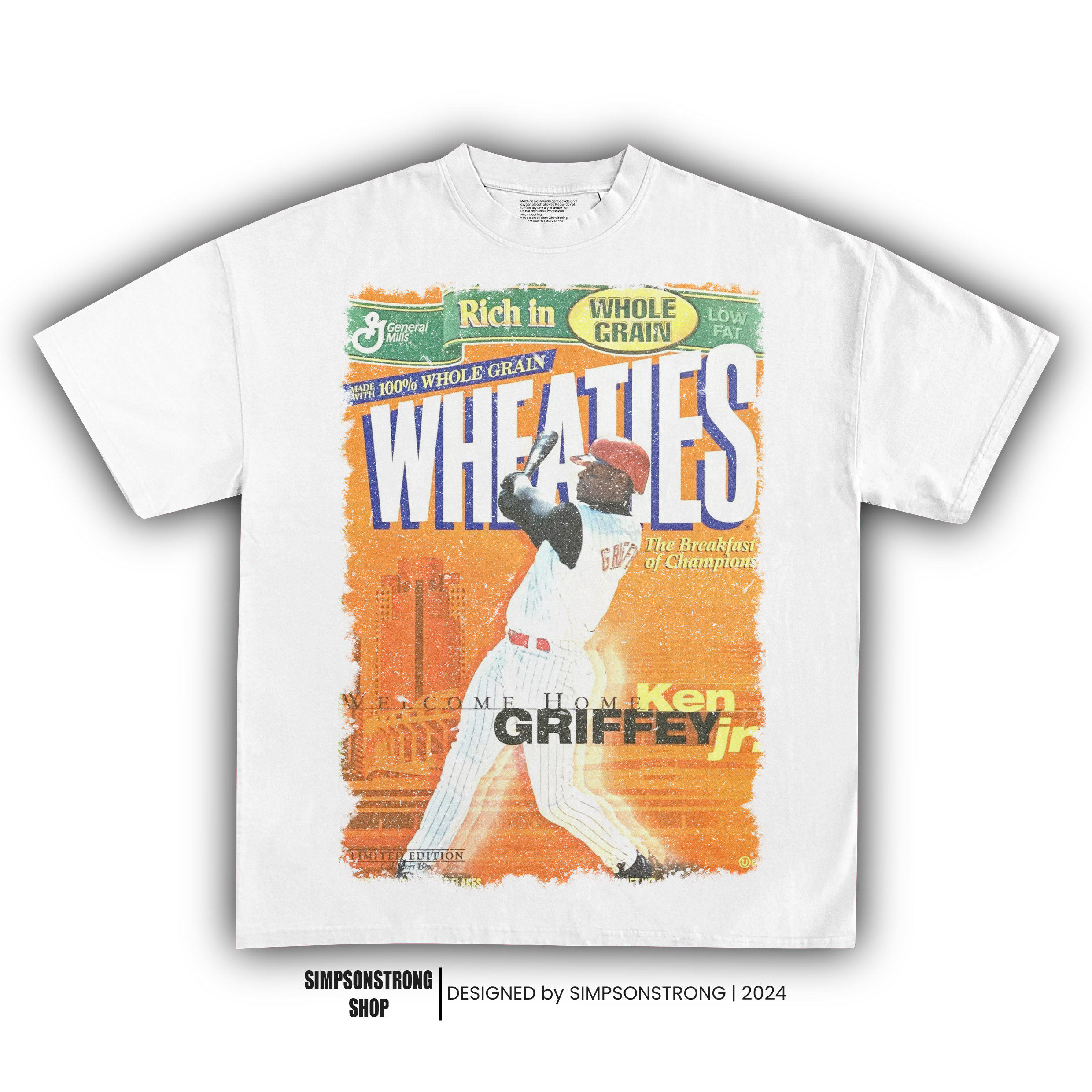 WHEATIES KEN GRIFFEY JR. 1996 VINTAGE TEE1