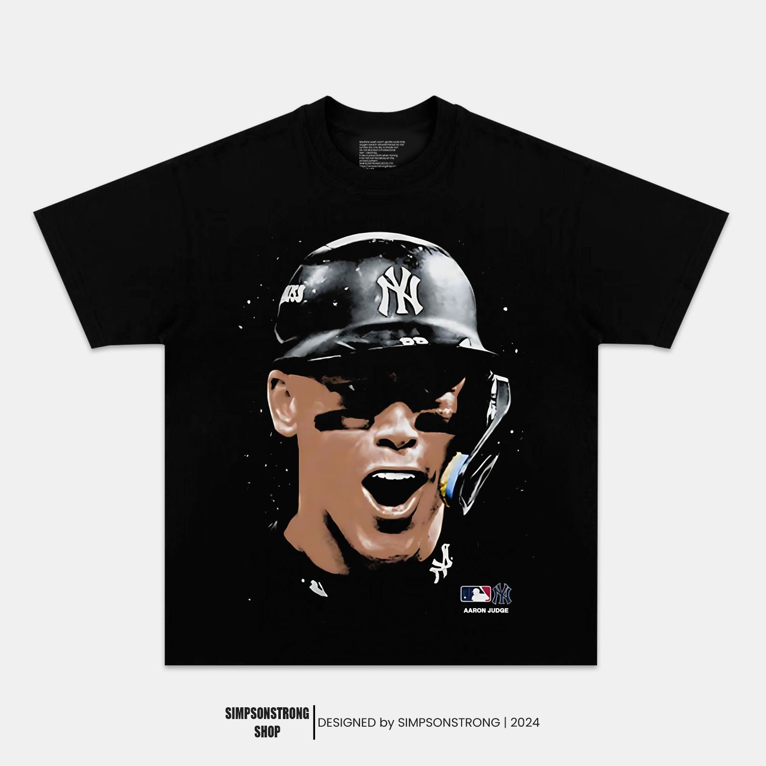 AARON JUDGE BIG FACE GRAPHIC TEE