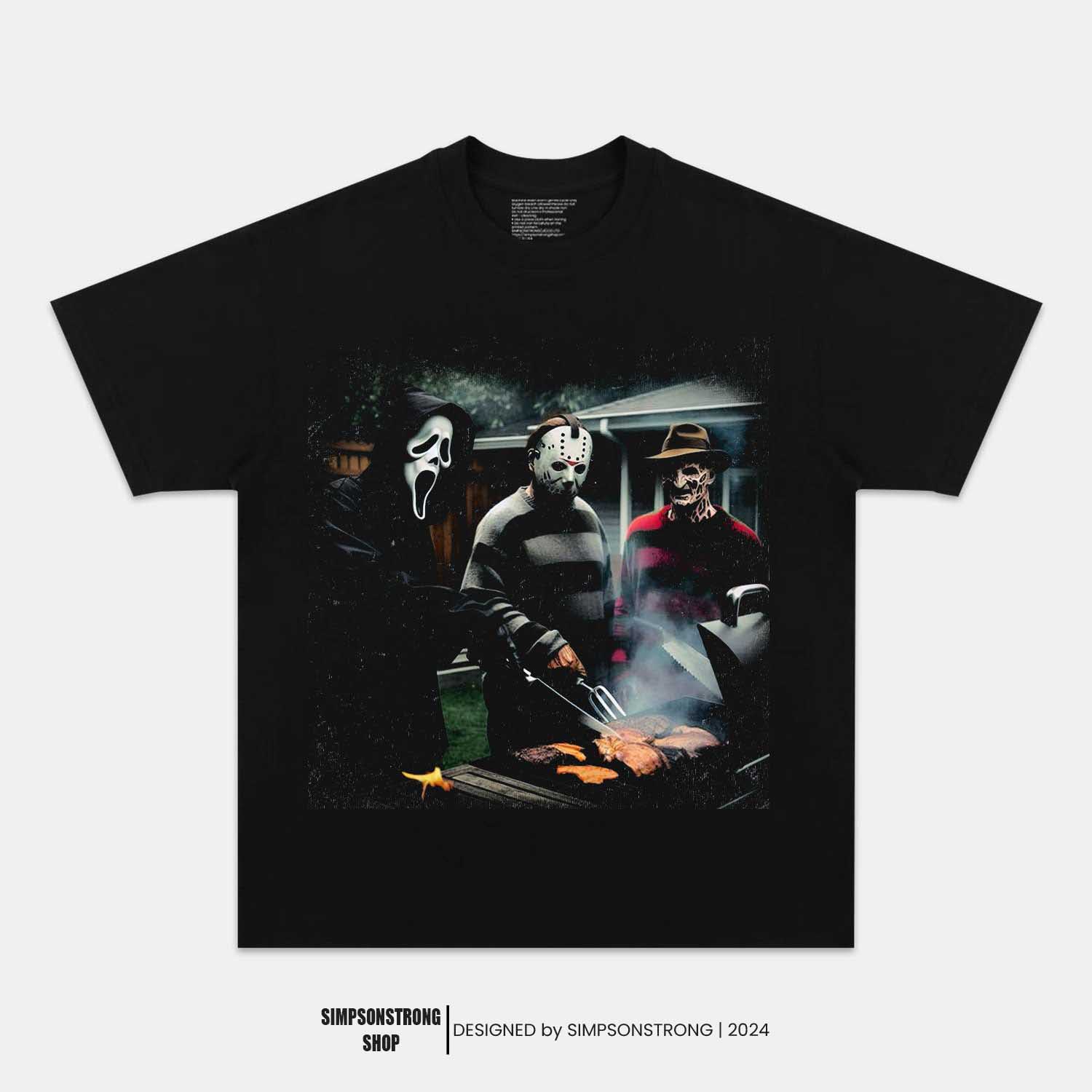 HORROR MOVIE CHARACTERS GRAPHIC TEE V1.0