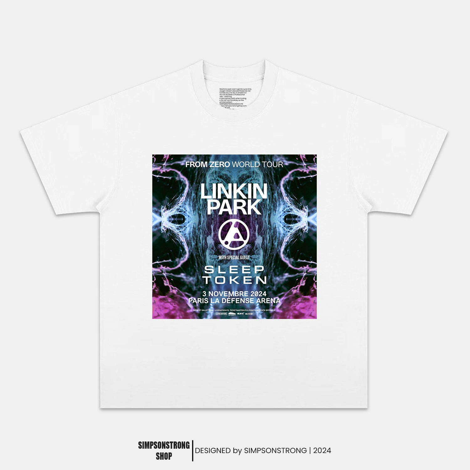 LINKIN PARK & FROM ZERO WORLD TOUR GRAPHIC TEE
