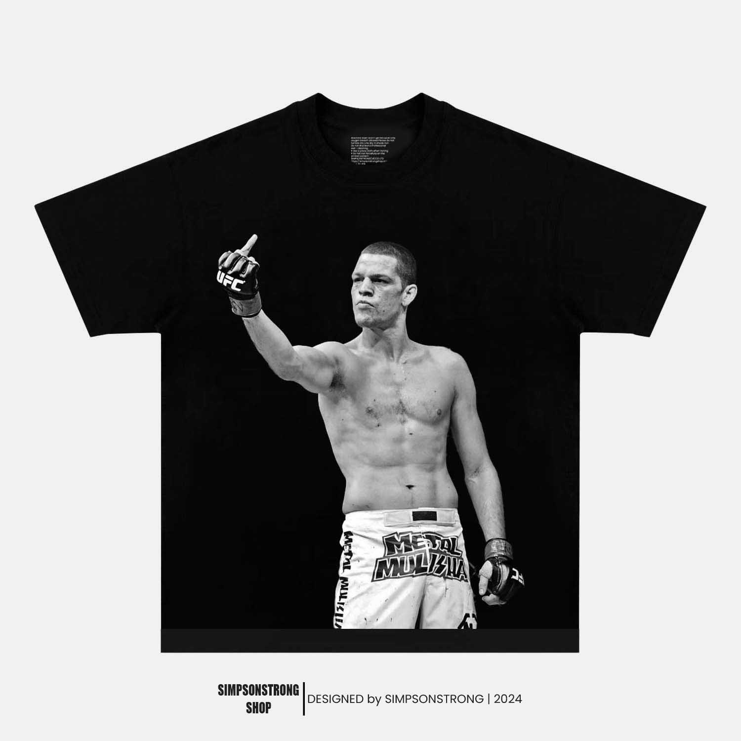 NATE DIAZ 9.0 GRAPHIC TEE