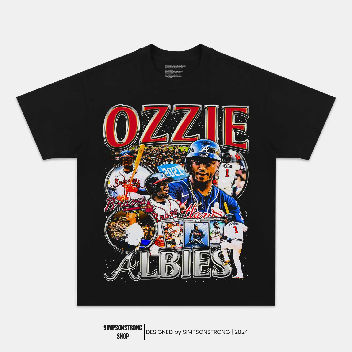 OZZIE ALBIES GRAPHIC TEE