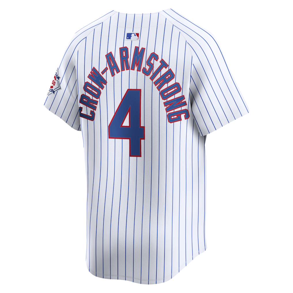 Chicago Cubs Pete Crow-Armstrong White 150th Anniversary Limited Jersey Stitched