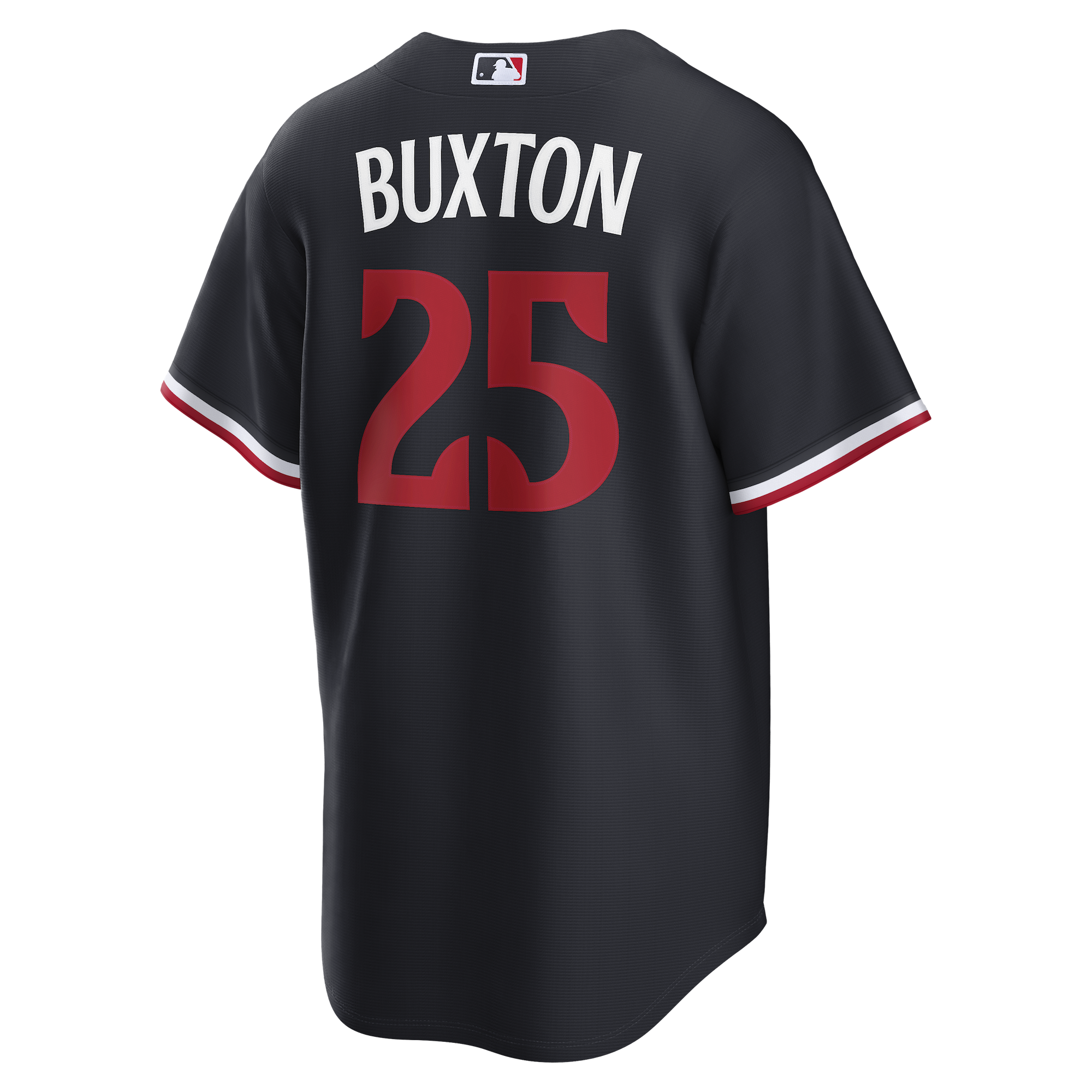 Twins Byron Buxton Navy Alternate Jersey Stiched 1